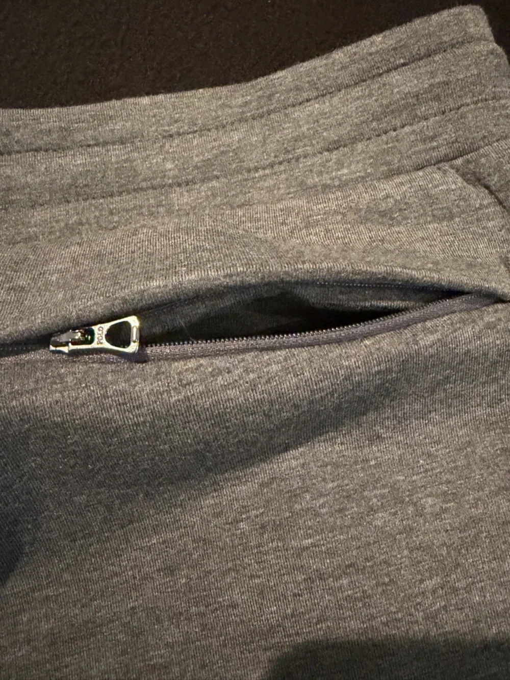 POLO RALPH LAUREN Double Knit Grey Jogger Sweatpants Mens XL